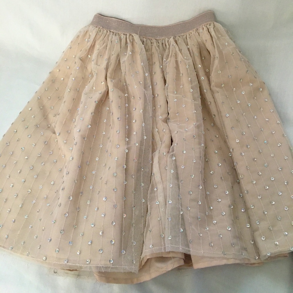 Girls layered skirt
